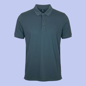 AG Adriano Goldschmied Polo Shirt Mens M Gray Blue Golf Casual Office Preppy NEW